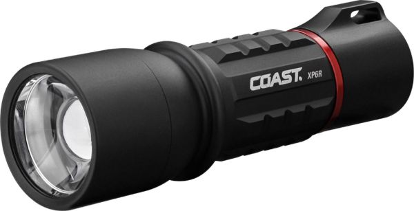 Led Dual-Power Recharge Torch With Slide Focus. 400 Lu Ip54 Water & Dust Resistant 18