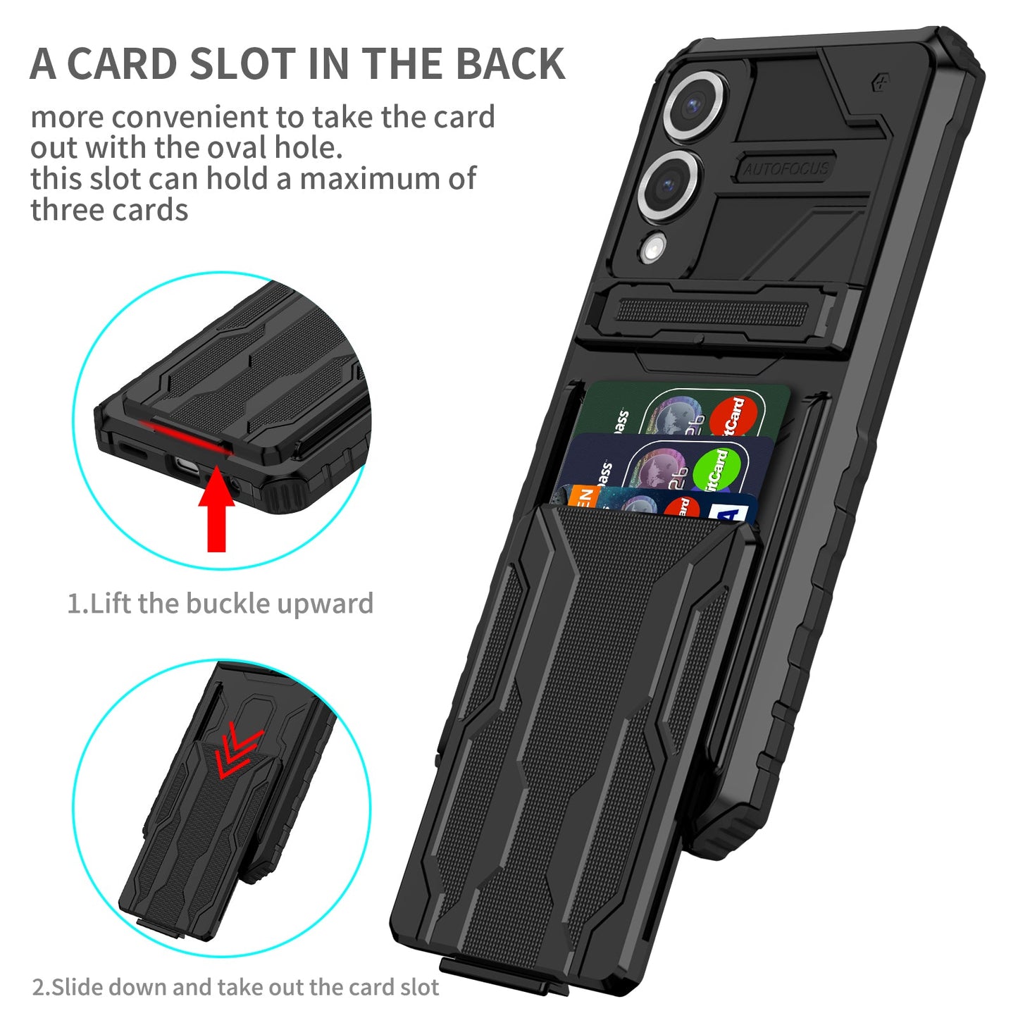 Samsung Galaxy S25 Edge Heavy Duty Case [Black]