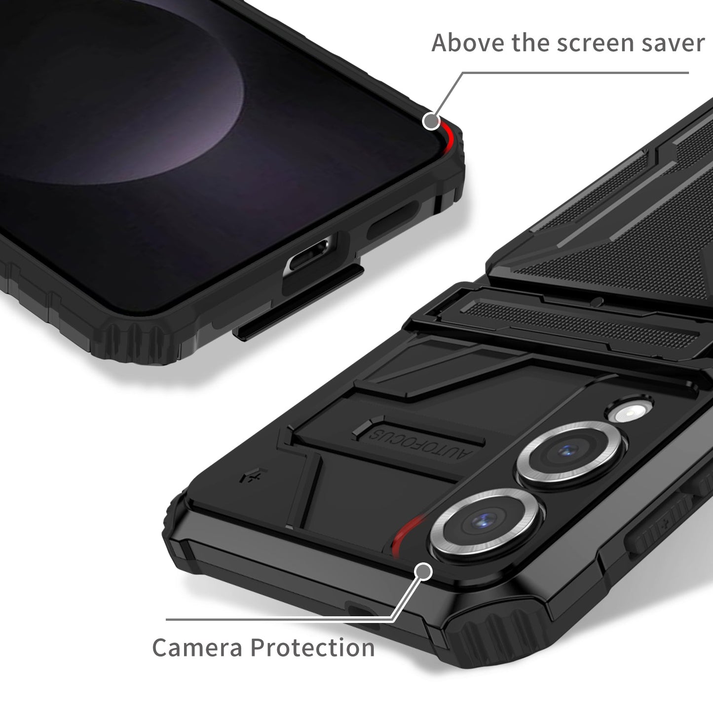 Samsung Galaxy S25 Edge Heavy Duty Case [Black]