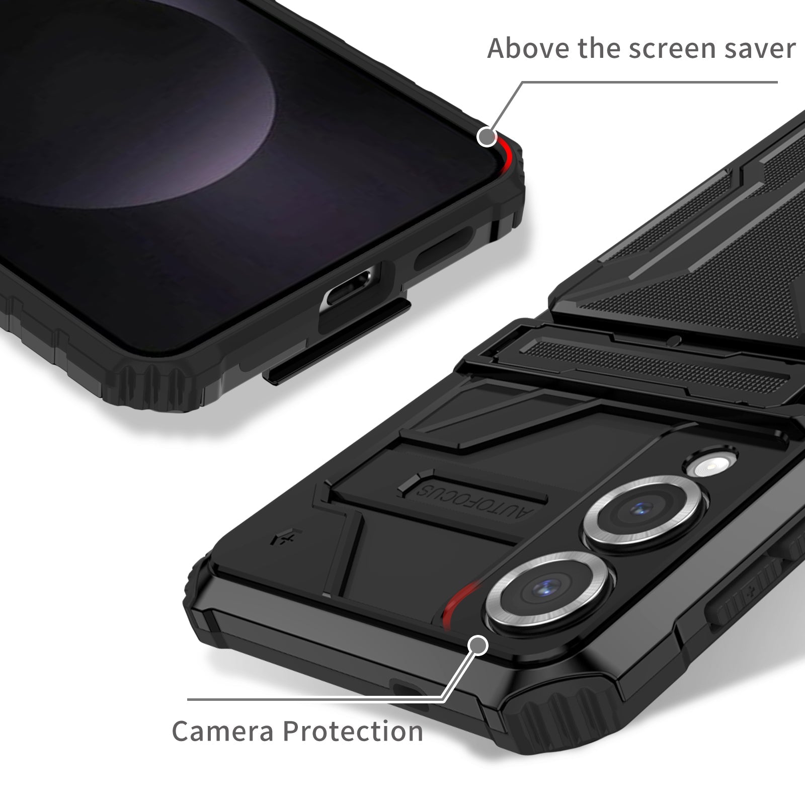 Samsung Galaxy S25 Edge Heavy Duty Case [Black]