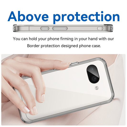 Google Pixel 9A Soft Gel Case [Clear Bumper]