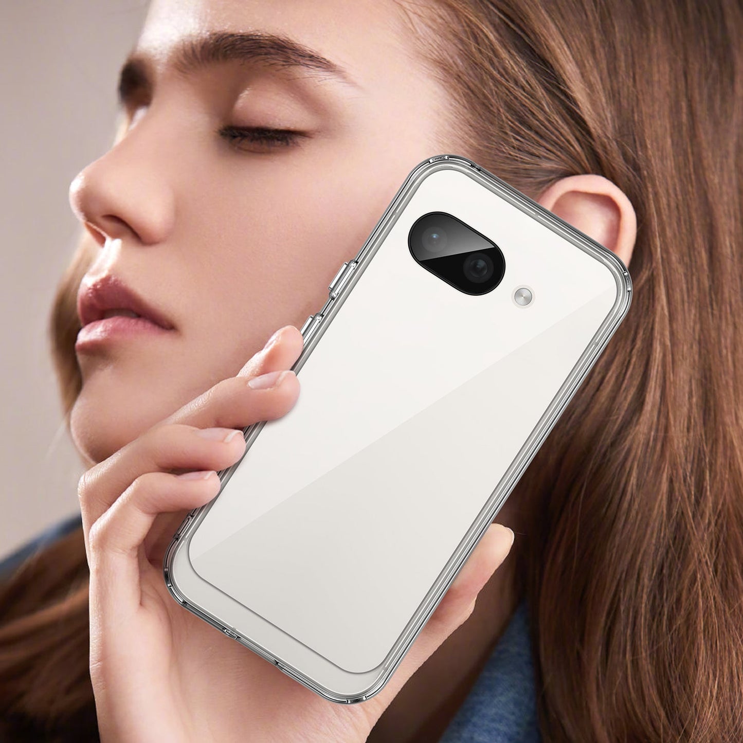 Google Pixel 9A Soft Gel Case [Clear Bumper]