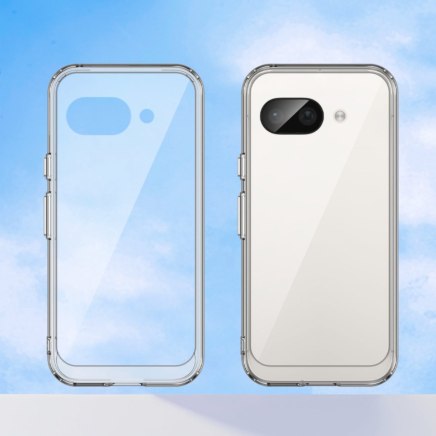 Google Pixel 9A Soft Gel Case [Clear Bumper]