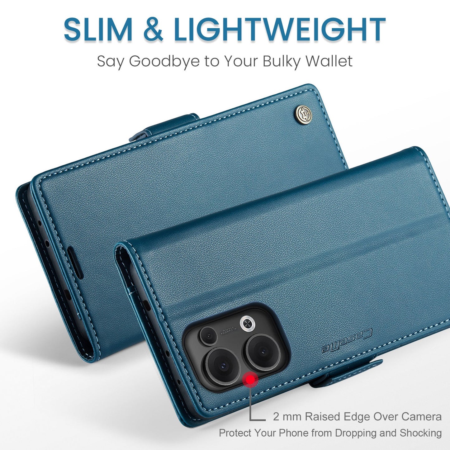 Oppo Reno 13 5G Pu Wallet Case [Navy]