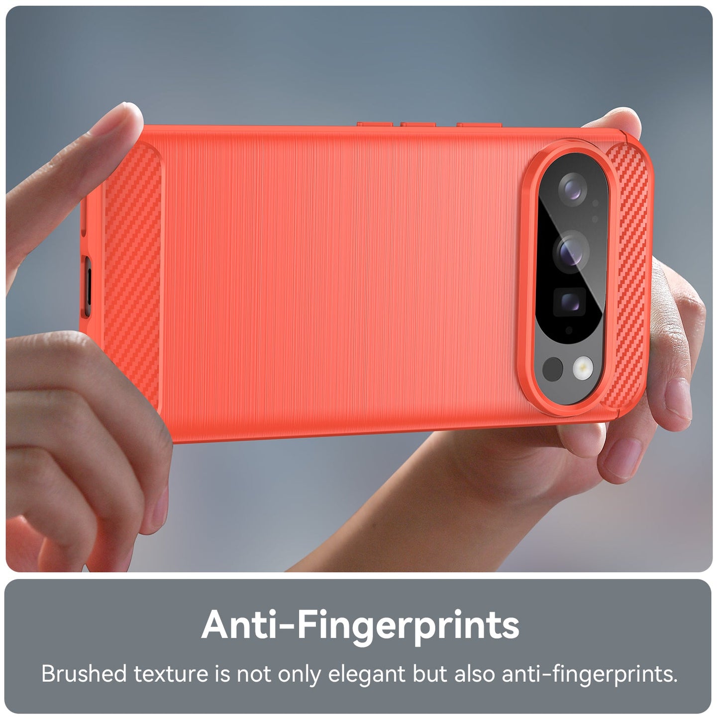 Google Pixel 10 Pro Carbon Fibre Case [Red]