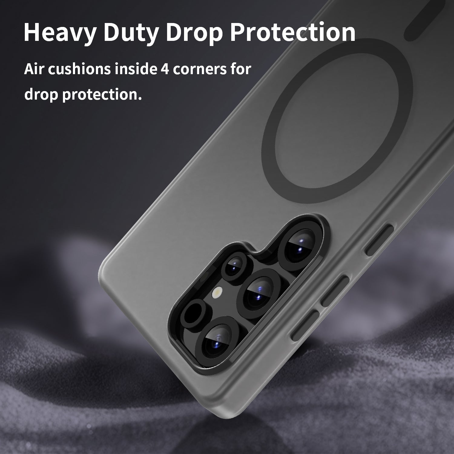 Galaxy S25 Ultra Magsafe Soft Matte Case [Black]