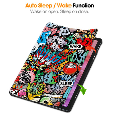 Tab 10.1" 2025 Tb311 Designer Tri-Fold Case [Lazycat]