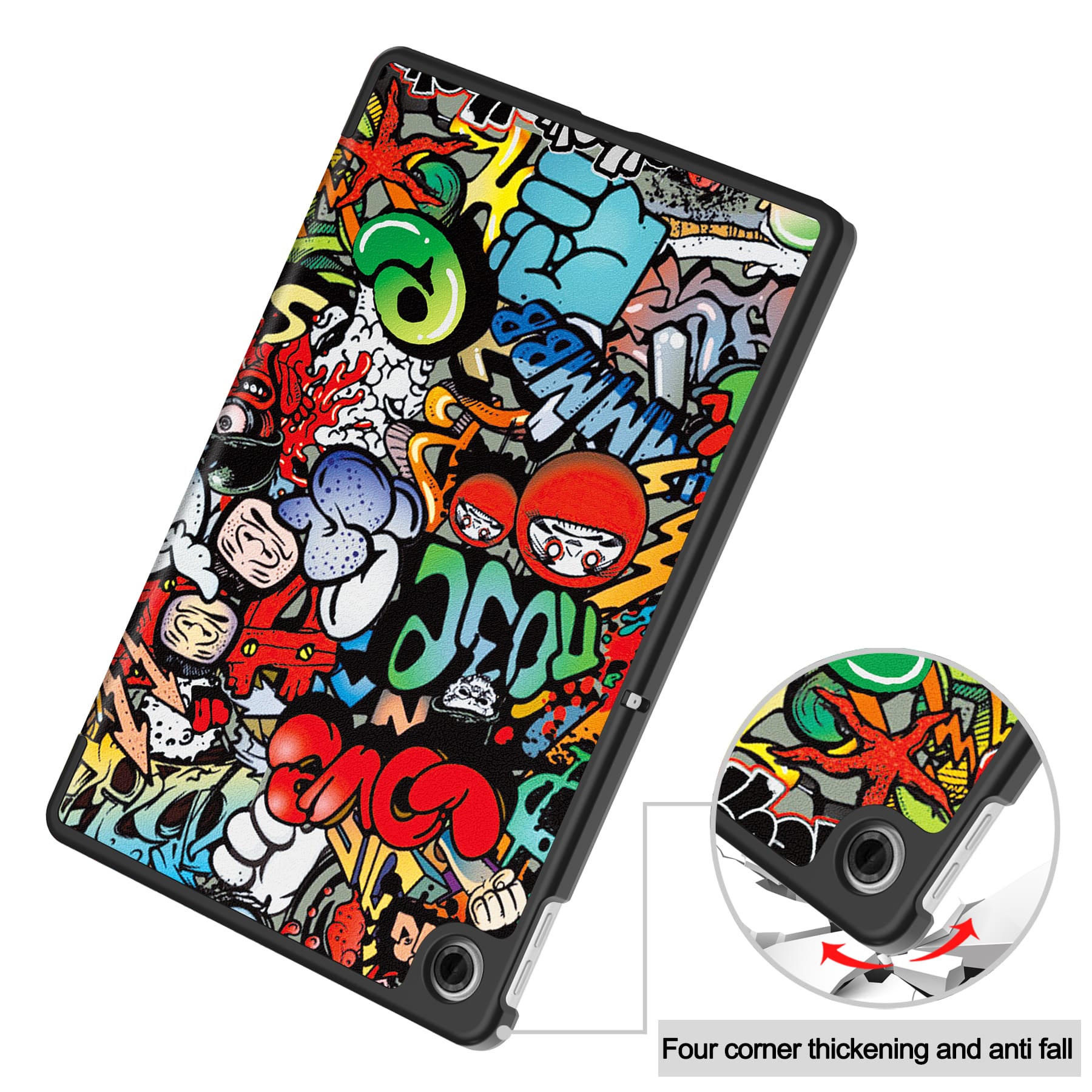 Tab 10.1" 2025 Tb311 Designer Tri-Fold Case [Lazycat]