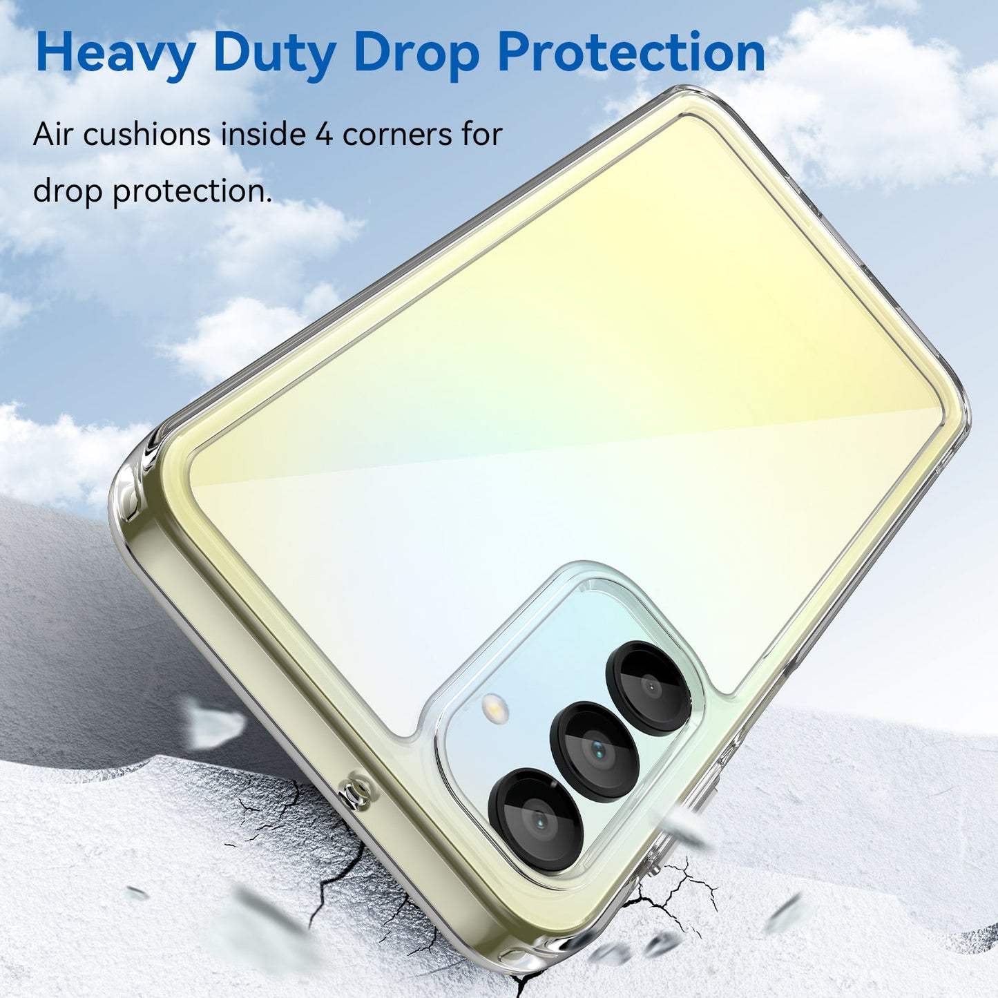 Galaxy A16 5G Soft Gel Bumper Case [Clear]