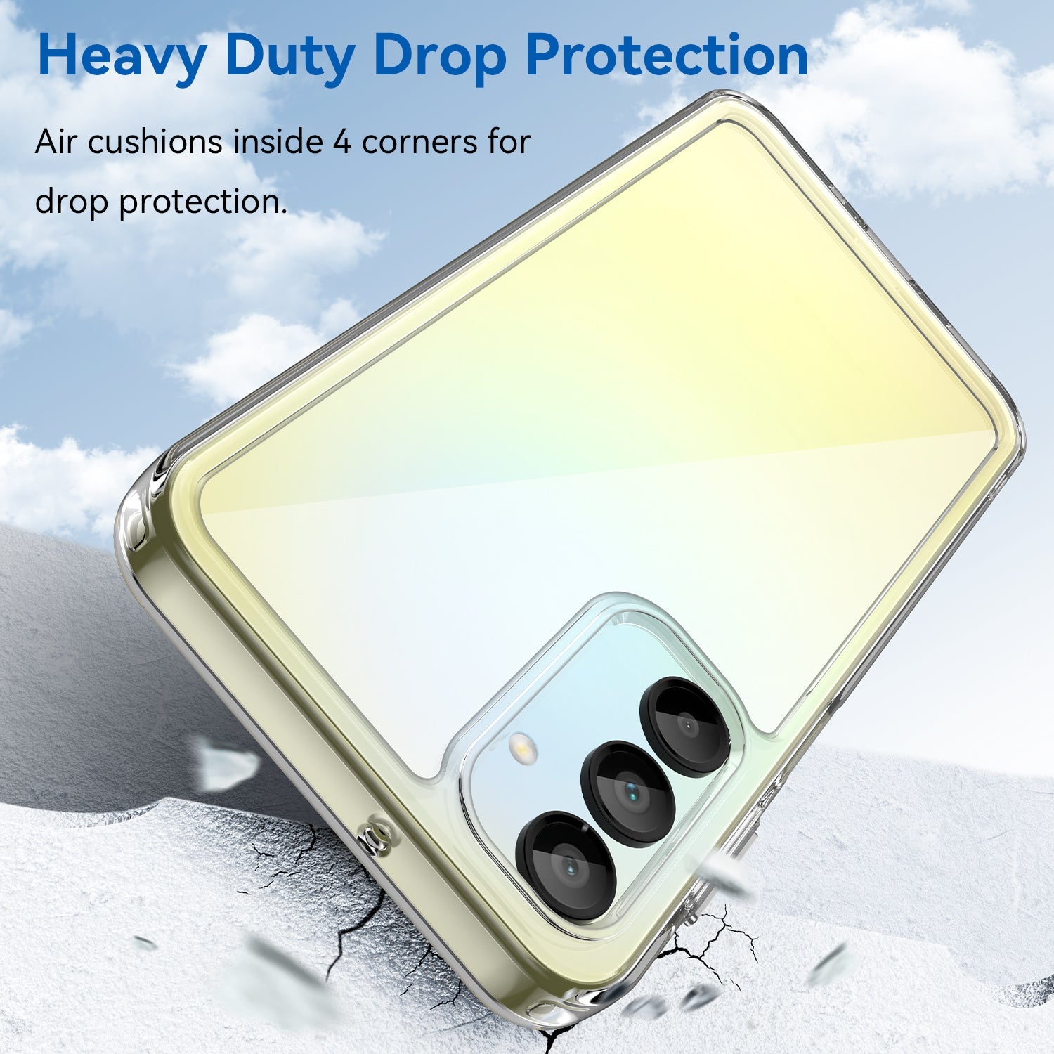 Galaxy A16 5G Soft Gel Bumper Case [Clear]
