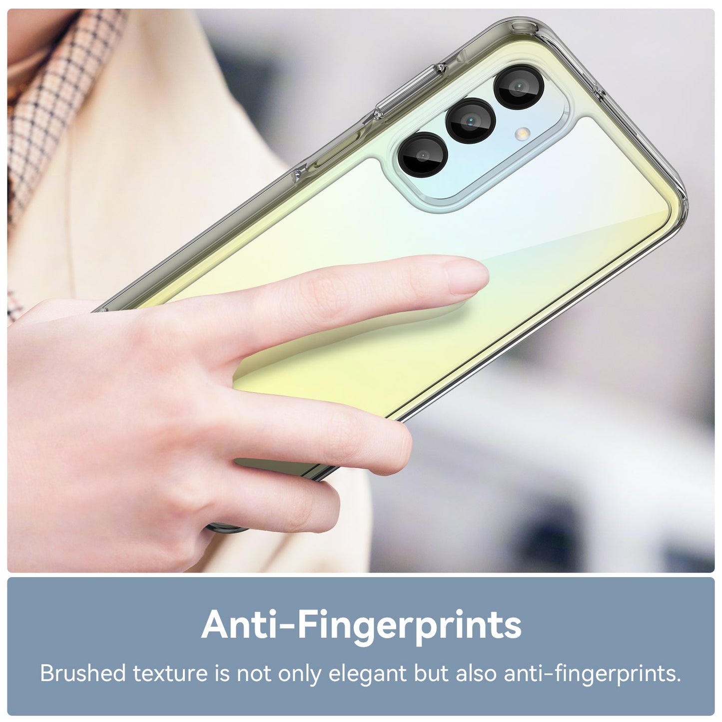 Galaxy A16 5G Soft Gel Bumper Case [Clear]