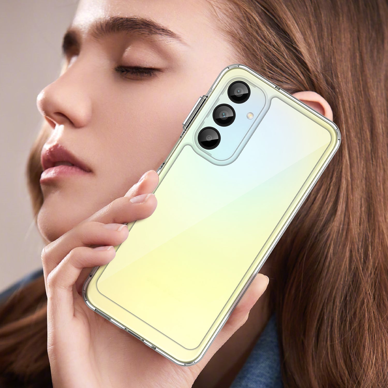 Galaxy A16 5G Soft Gel Bumper Case [Clear]