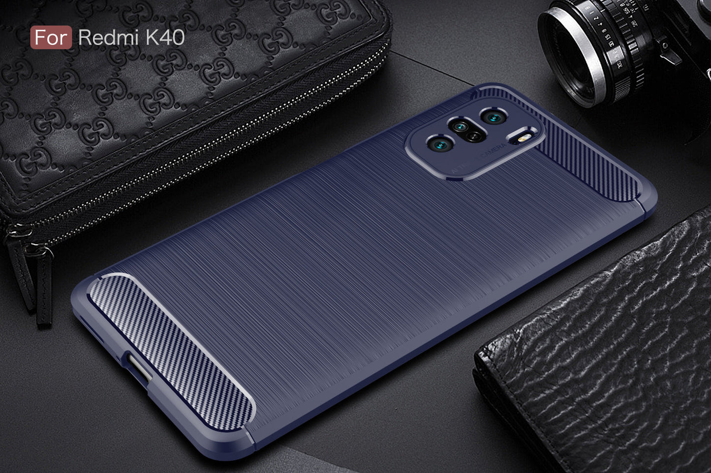 Xiaomi Mi 11i Carbon Fibre Case [Navy]