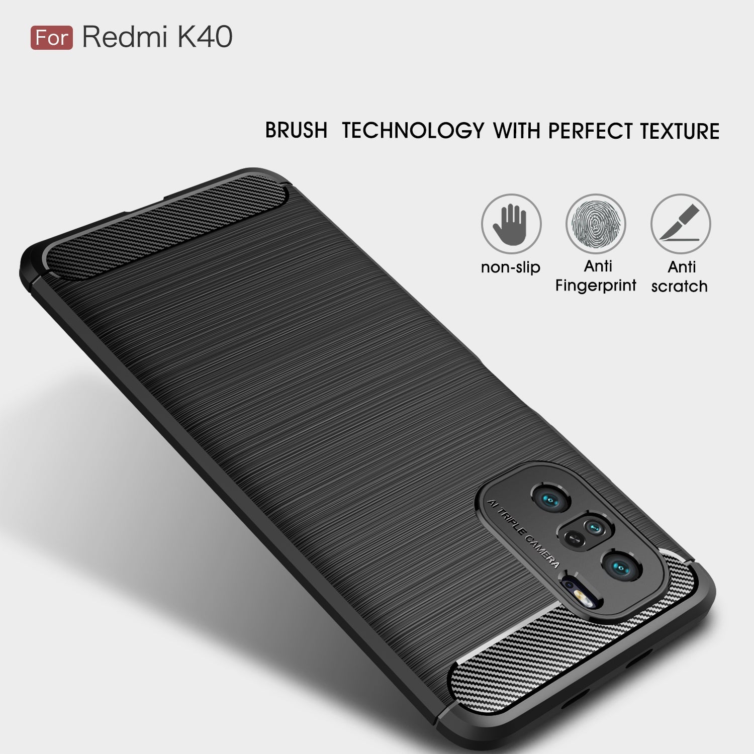 Xiaomi Mi 11i Carbon Fibre Case [Navy]
