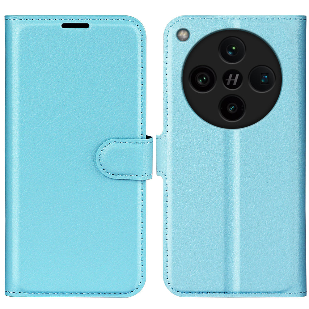 Oppo Find X8 Pro Pu Wallet Case [Lightblue]