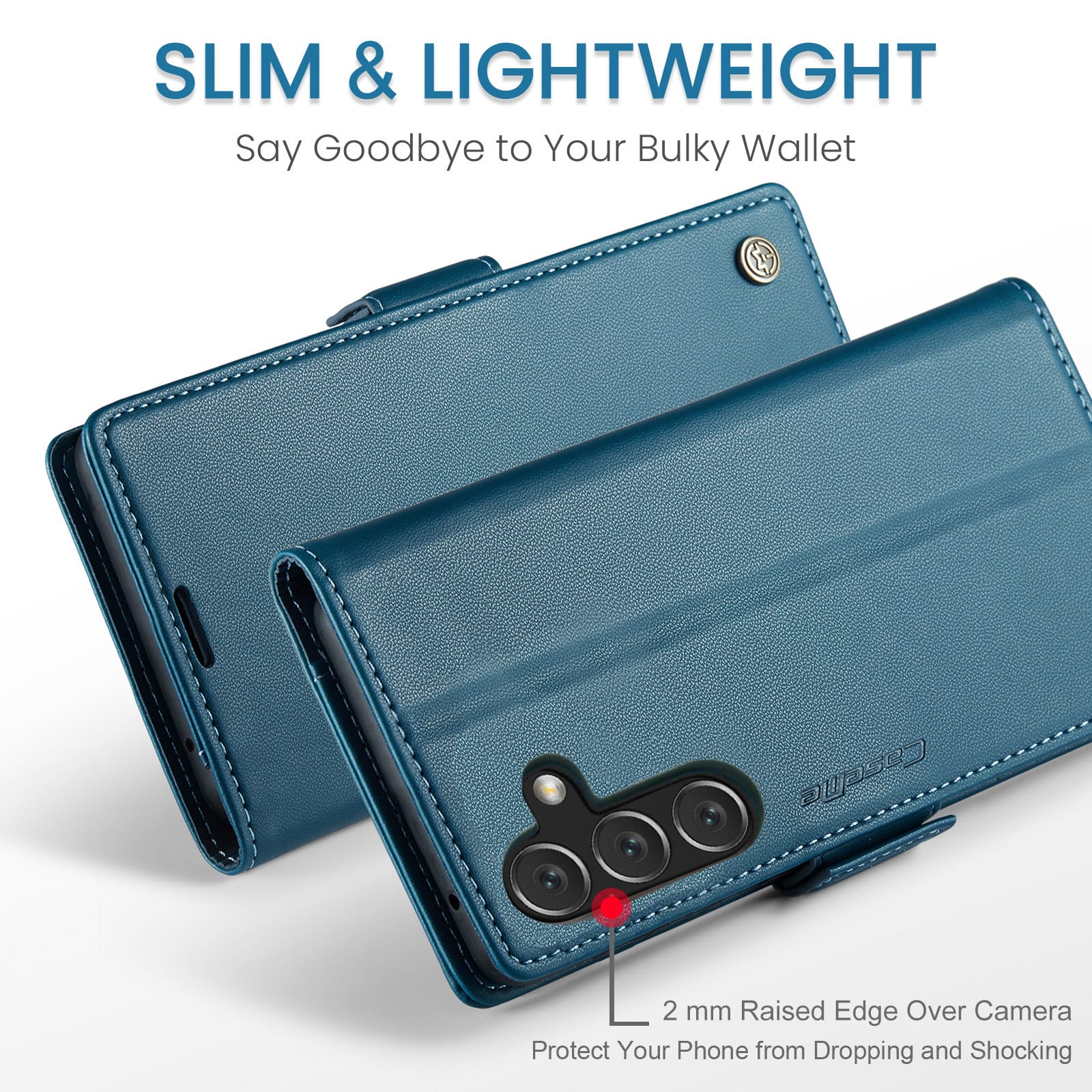 Samsung Galaxy A17 5G Pu Wallet Case [Navy]
