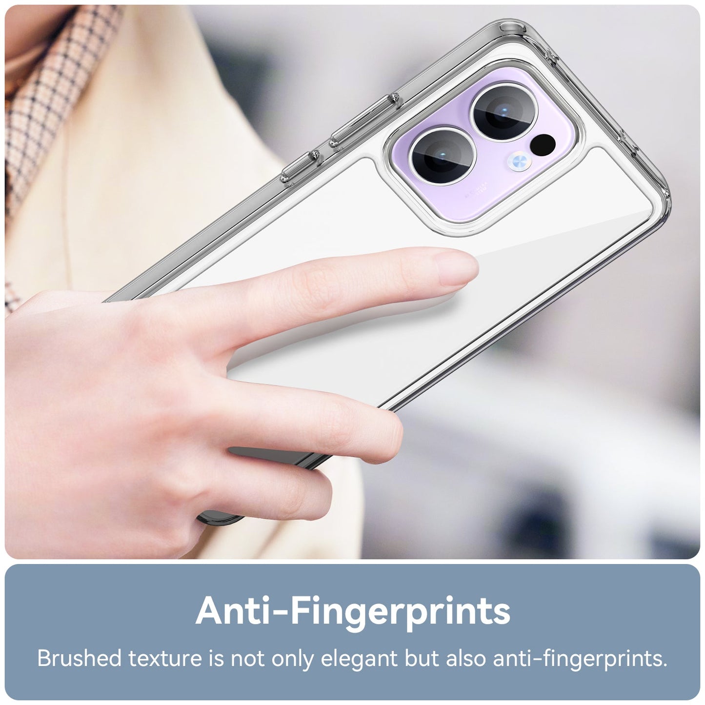 Oppo Reno 13 F 5G Soft Gel Case [Clear]
