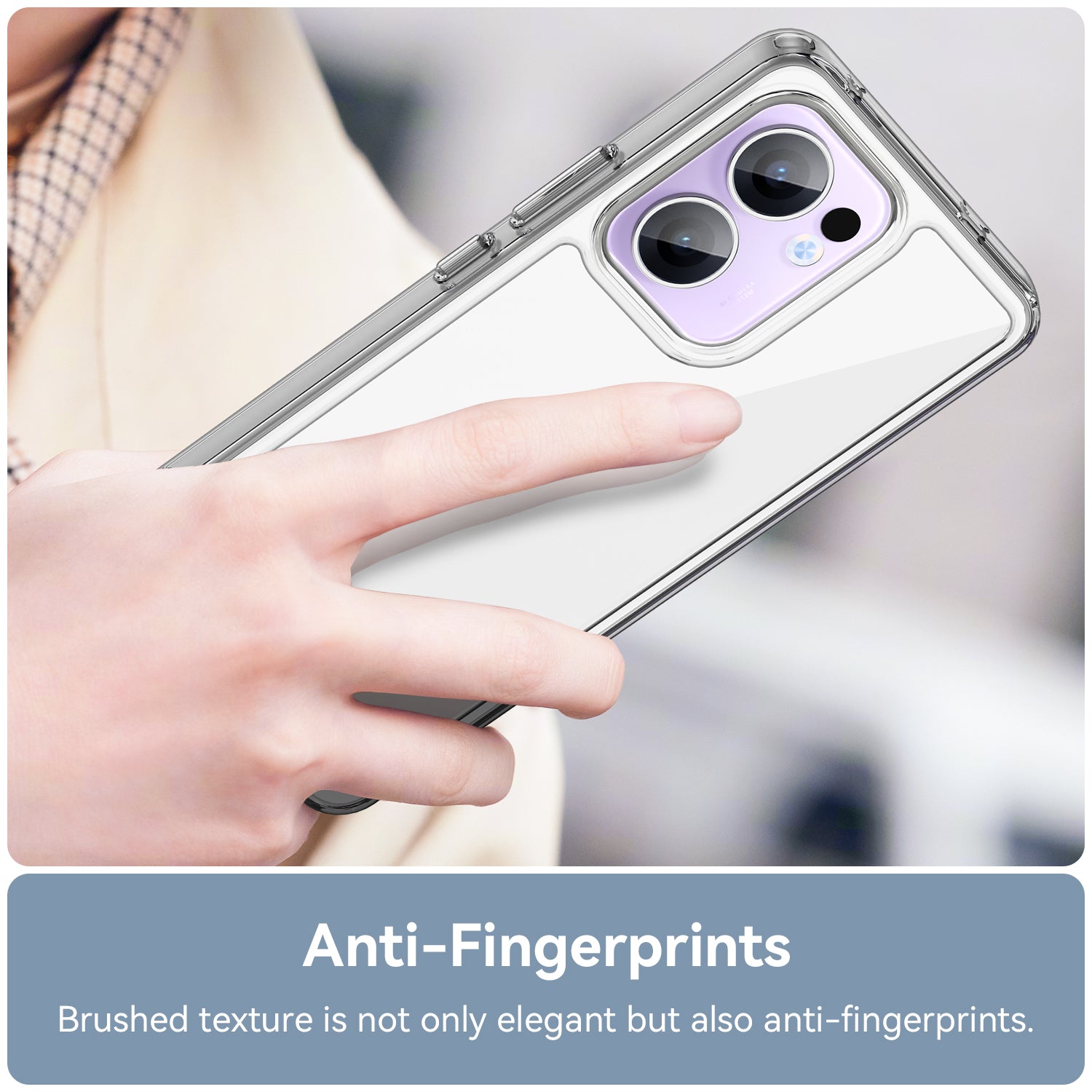 Oppo Reno 13 F 5G Soft Gel Case [Clear]