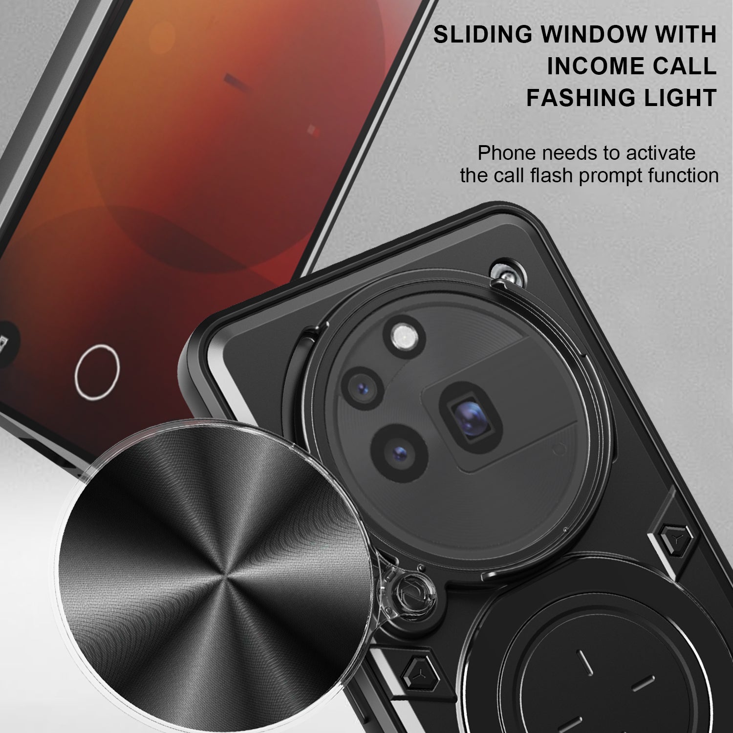 Nothing Phone (3A) Pro Heavy Duty Case [Black]