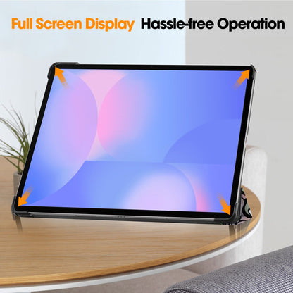 Galaxy Tab S10fe Plus X620 Designer Tri-fold Case [Graffiti]