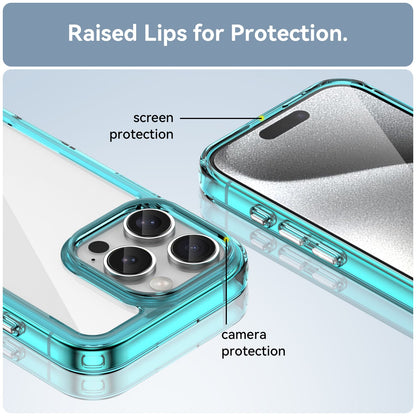 Iphone 16 Pro Soft Gel Case [Clear Blue]