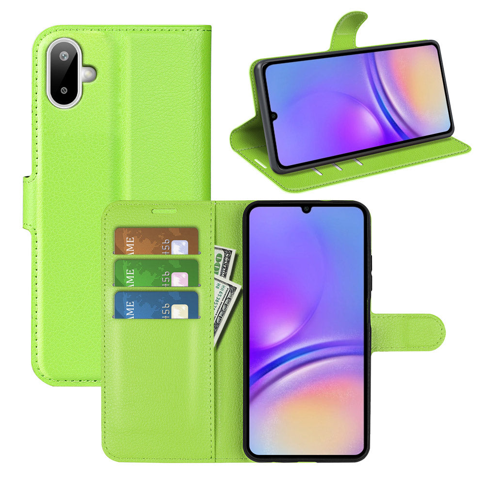 Galaxy A07 Pu Wallet Case [Green]