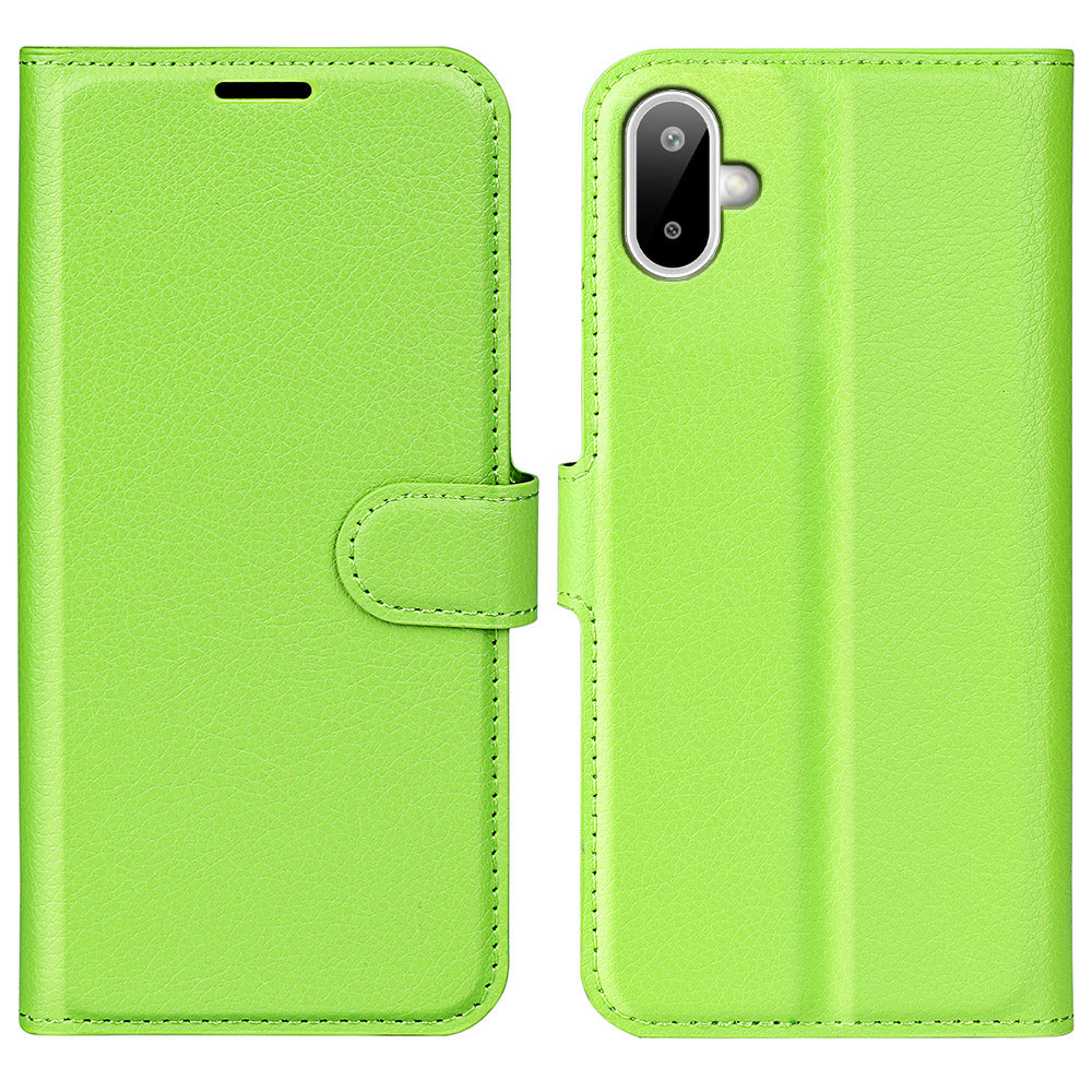 Galaxy A07 Pu Wallet Case [Green]