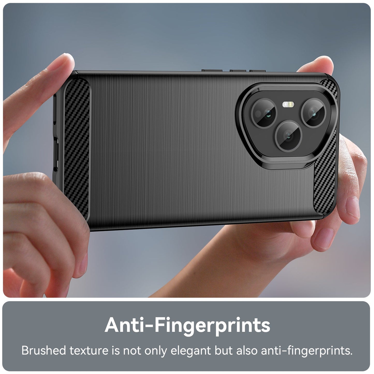 Honor 400 Pro Carbon Fibre Case [Black]