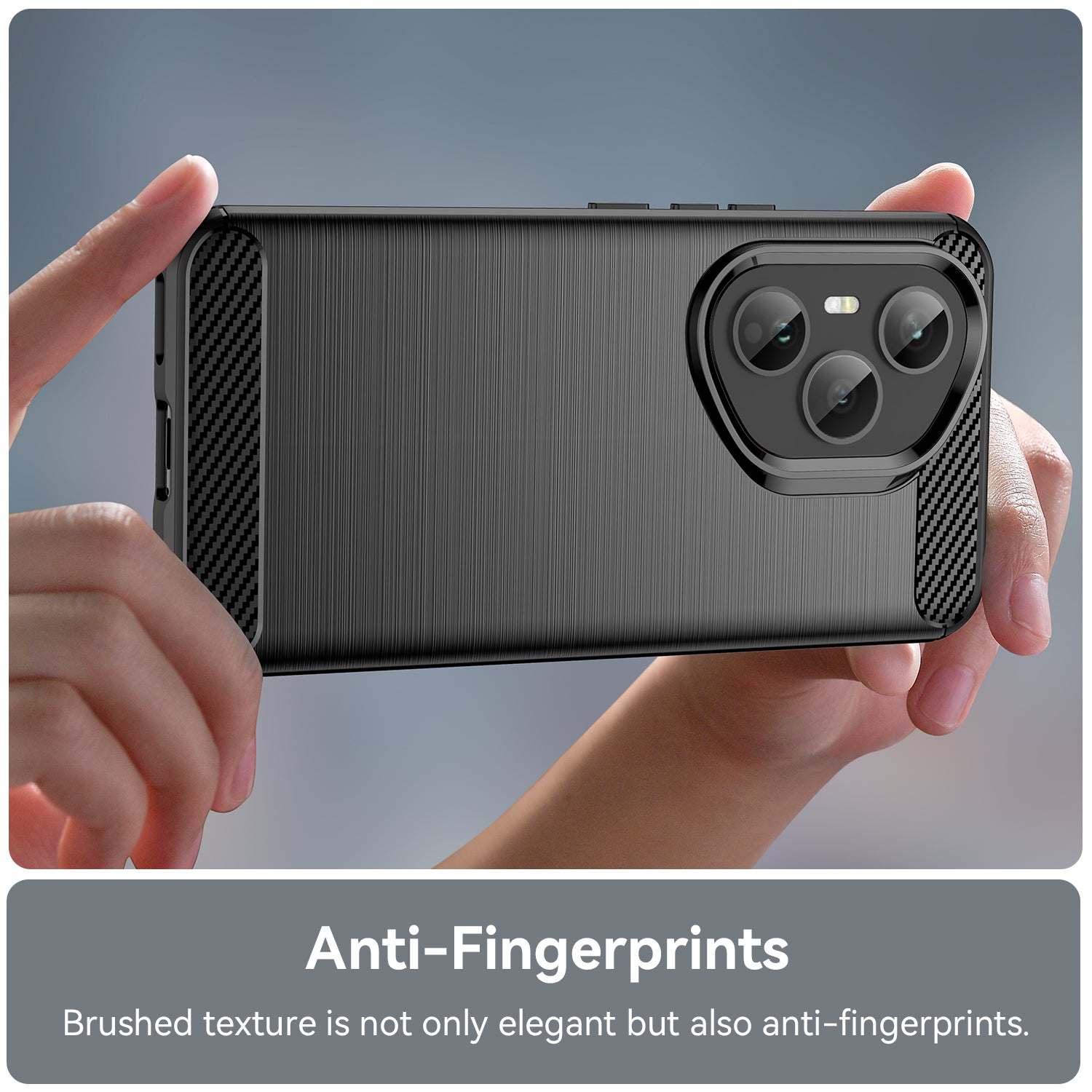 Honor 400 Pro Carbon Fibre Case [Black]