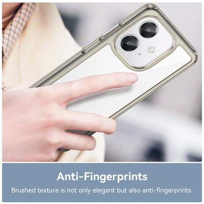 Oppo A60 5G Soft Gel Bumper Case [Clear Grey]
