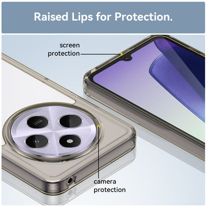 Xiaomi Redmi 14C Soft Gel Case [Clear Grey]