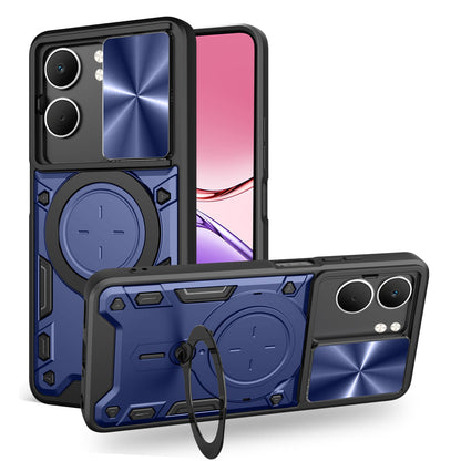 Oppo A5x Ring Kickstand Case [Navy]