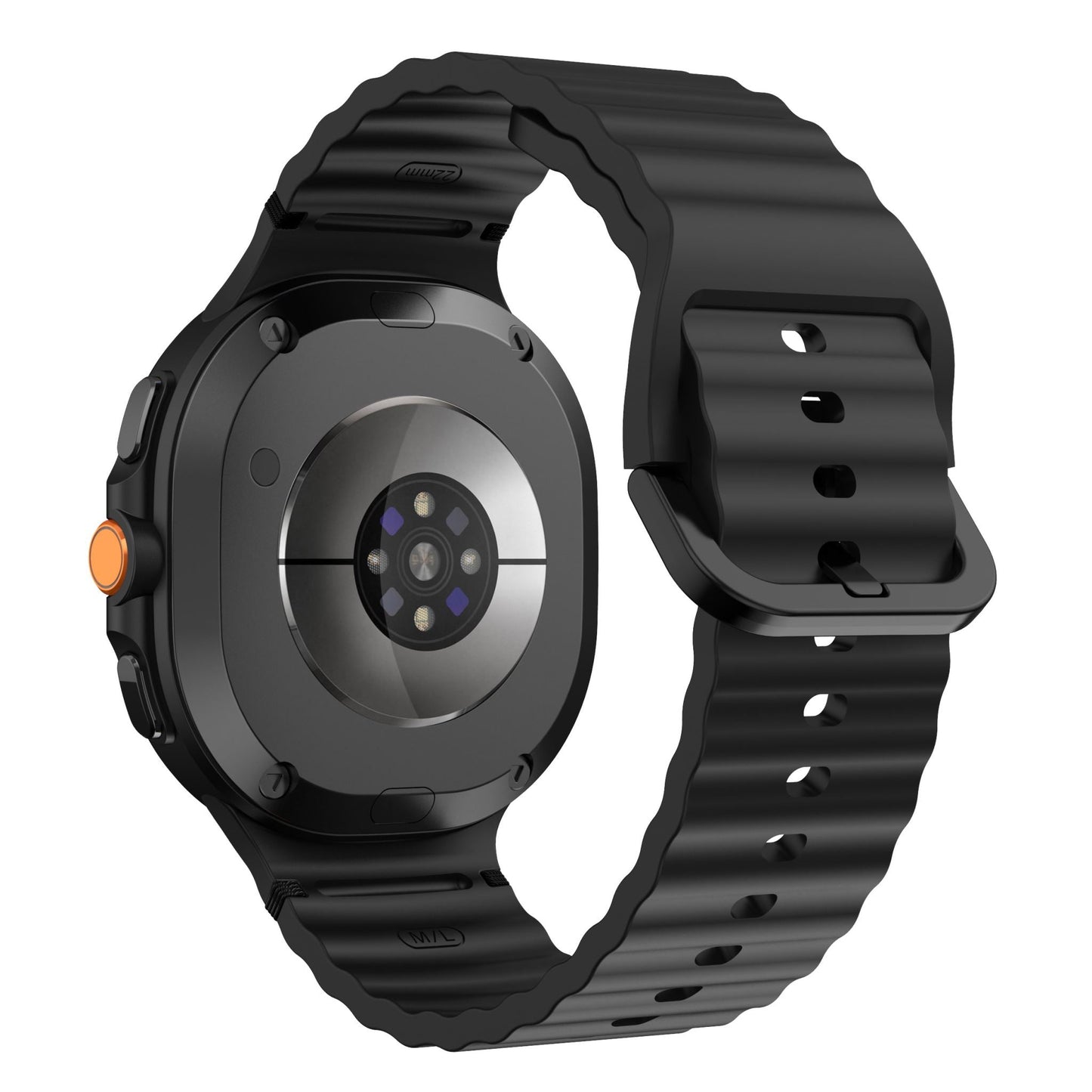 Samsung Galaxy Watch 8 Silicone Strap [Black]