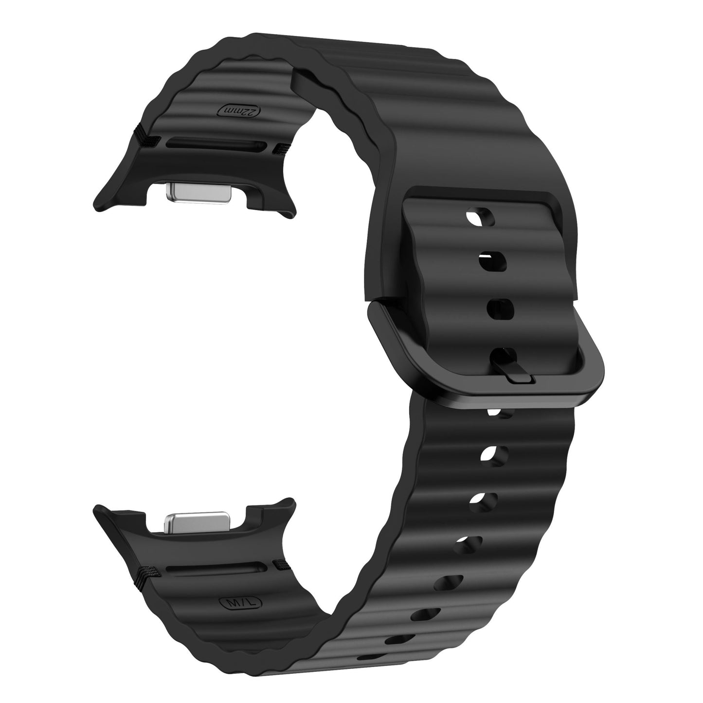 Samsung Galaxy Watch 8 Silicone Strap [Black]