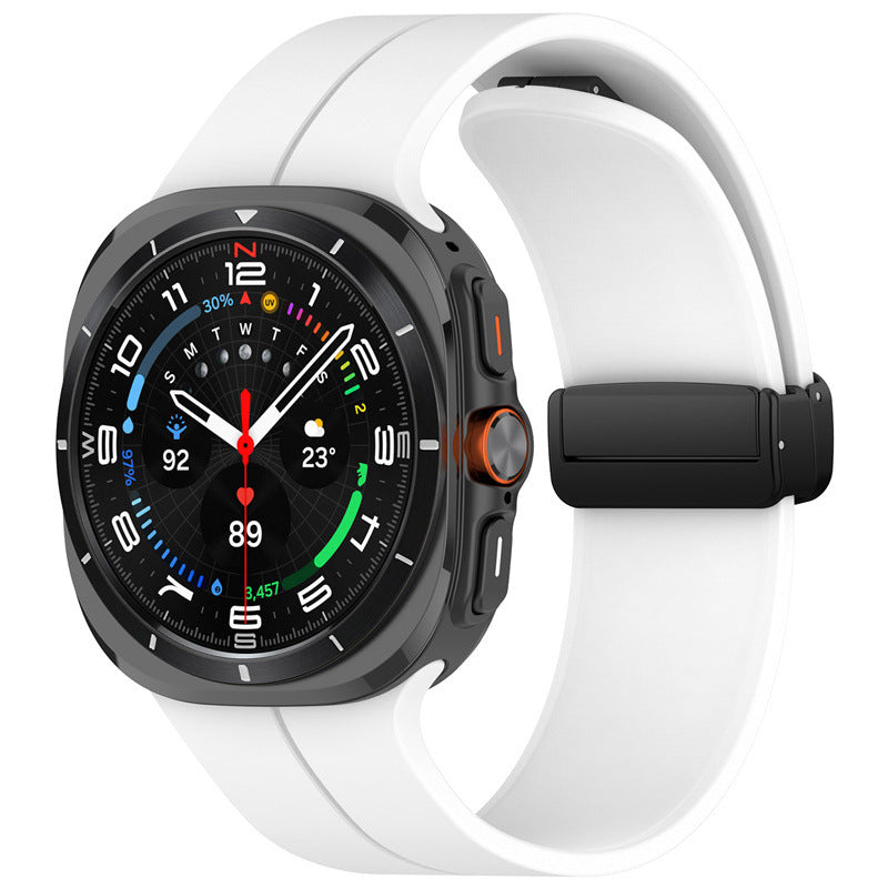 Samsung Galaxy Watch Ultra 47Mm Silicone Strap [White]