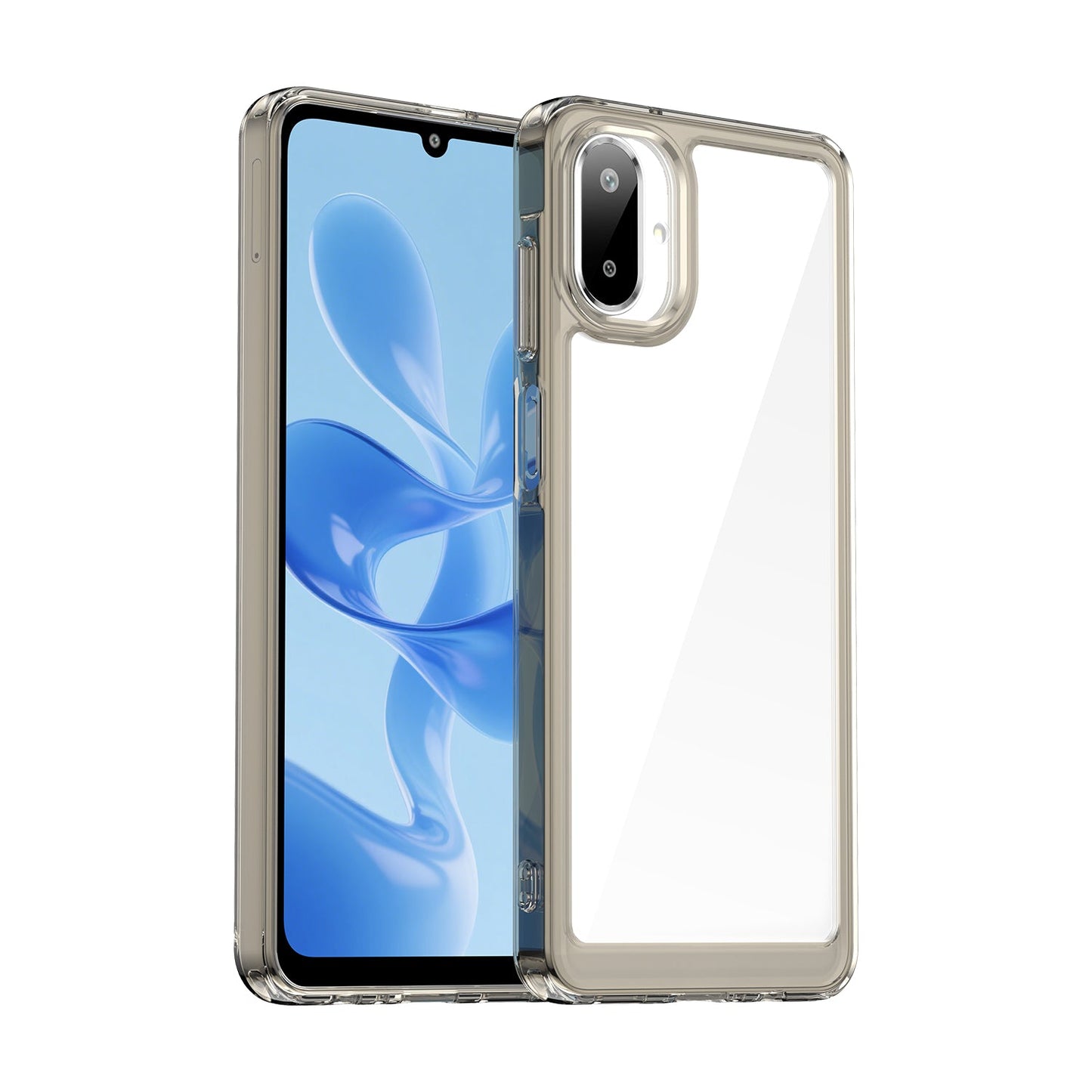 Galaxy A07 Soft Gel Case [Clear Grey]