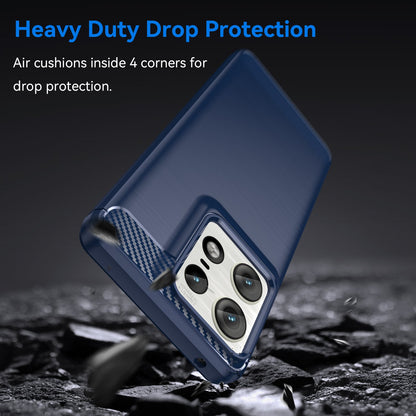 Moto Edge 50 Pro Carbon Fibre Case [Navy]
