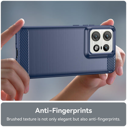 Moto Edge 50 Pro Carbon Fibre Case [Navy]