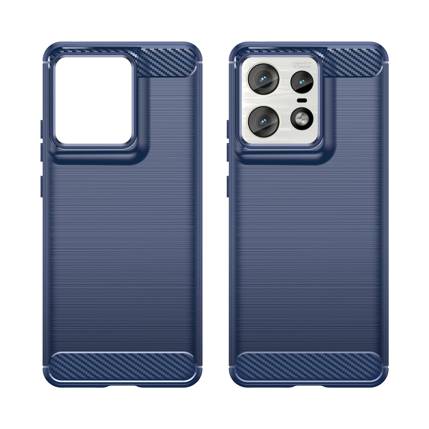 Moto Edge 50 Pro Carbon Fibre Case [Navy]