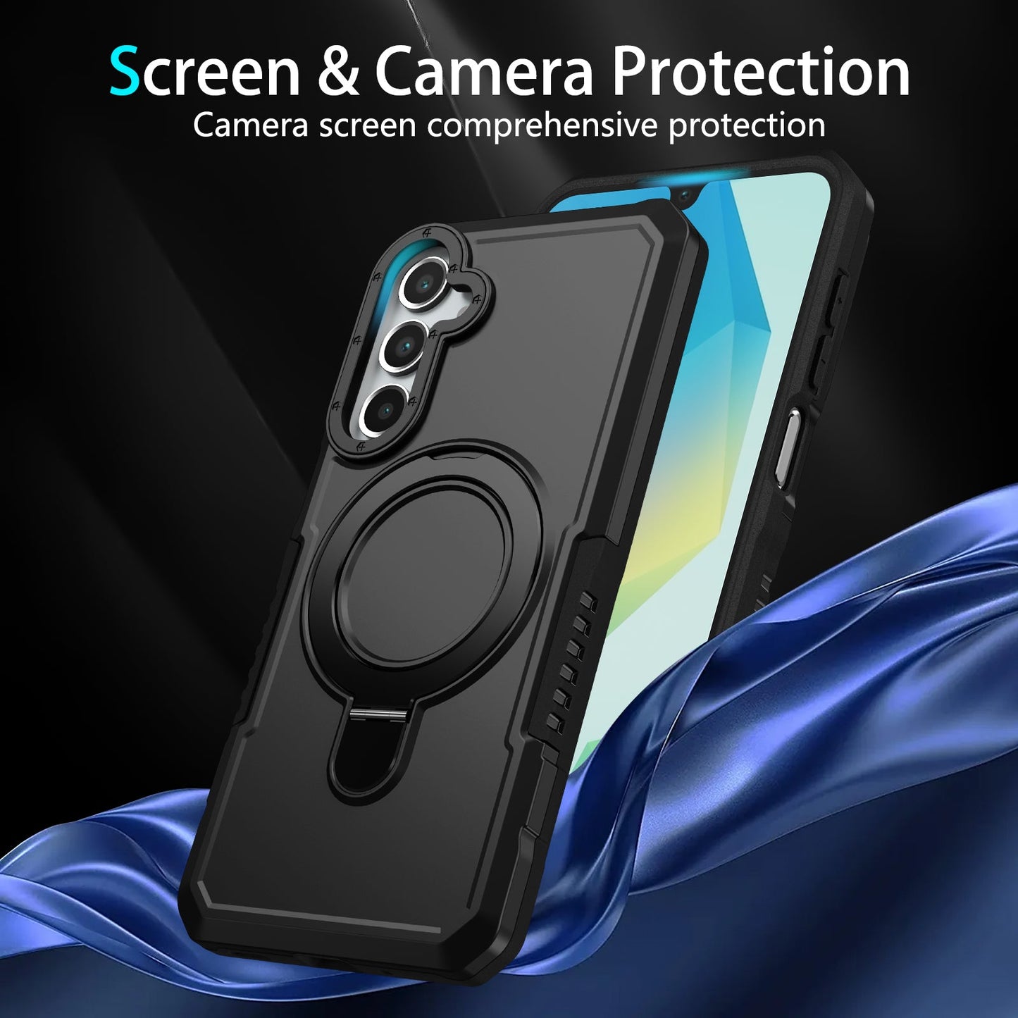 Galaxy A16 Heavy Duty Case [Black]