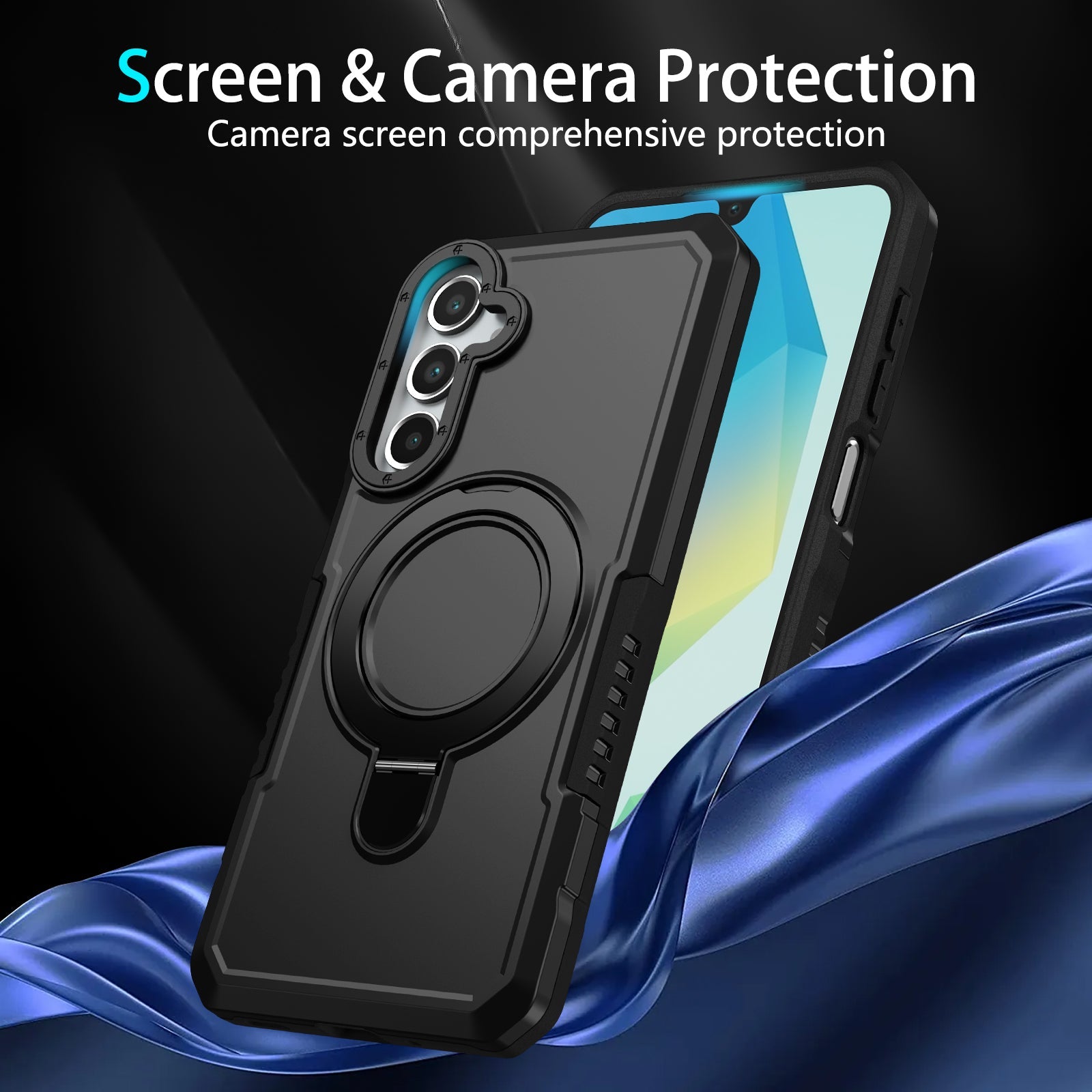 Galaxy A16 Heavy Duty Case [Black]