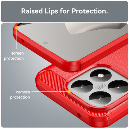 Xiaomi 15t Carbon Fibre Case [Red]