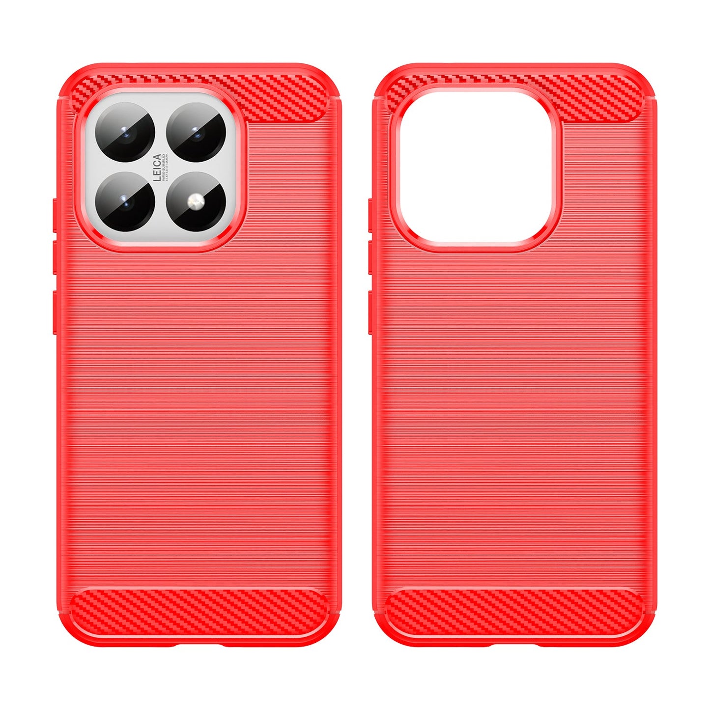 Xiaomi 15t Carbon Fibre Case [Red]