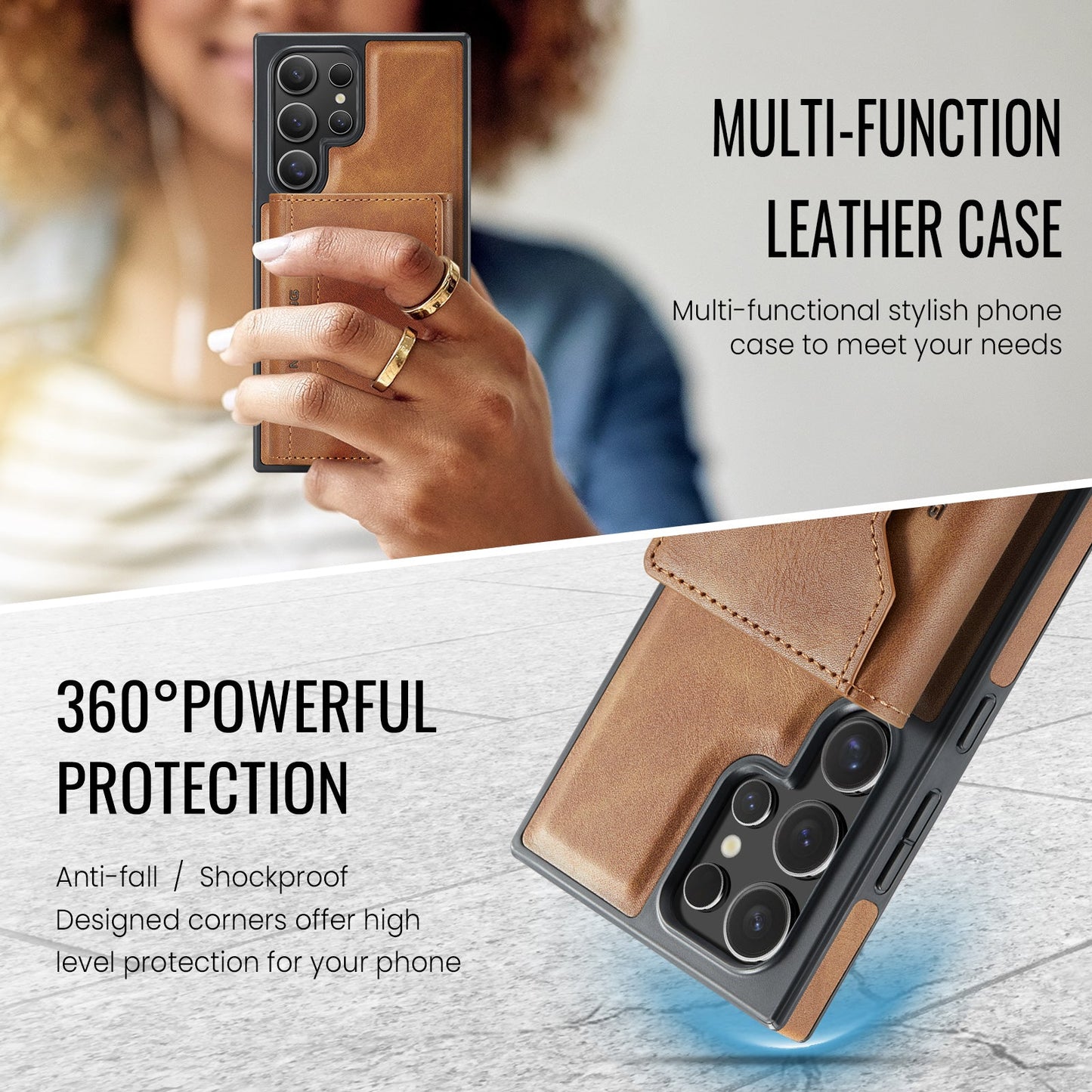 Galaxy S25 Ultra Magsafe Wallet [Brown]