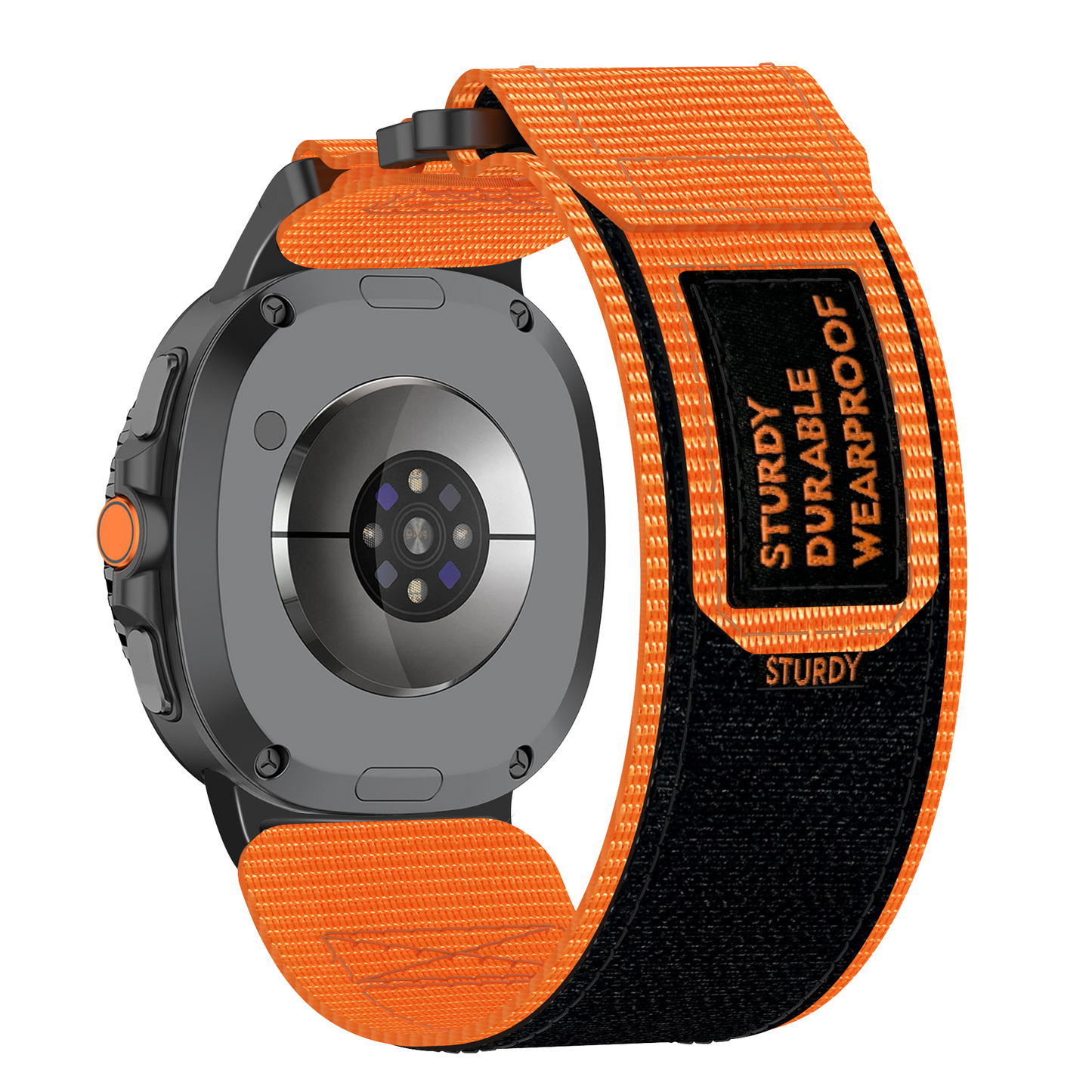 Samsung Galaxy Watch 8 Nylon Strap [Orange]