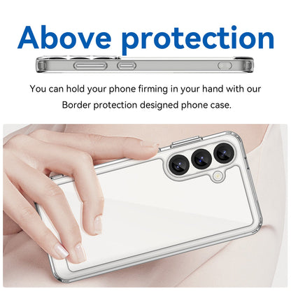 Galaxy S25 Soft Gel Bumper Case [Clear]