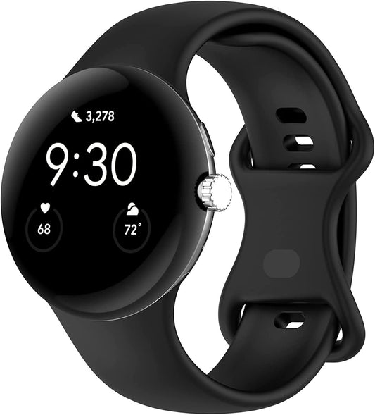 Google Pixel Watch Silicone Strap [Black]