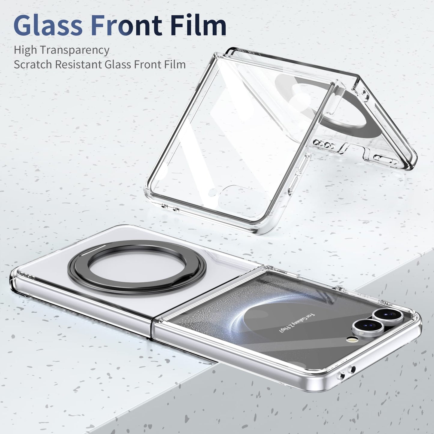 Galaxy Z Flip 7 Magsafe Stand Case [Black]
