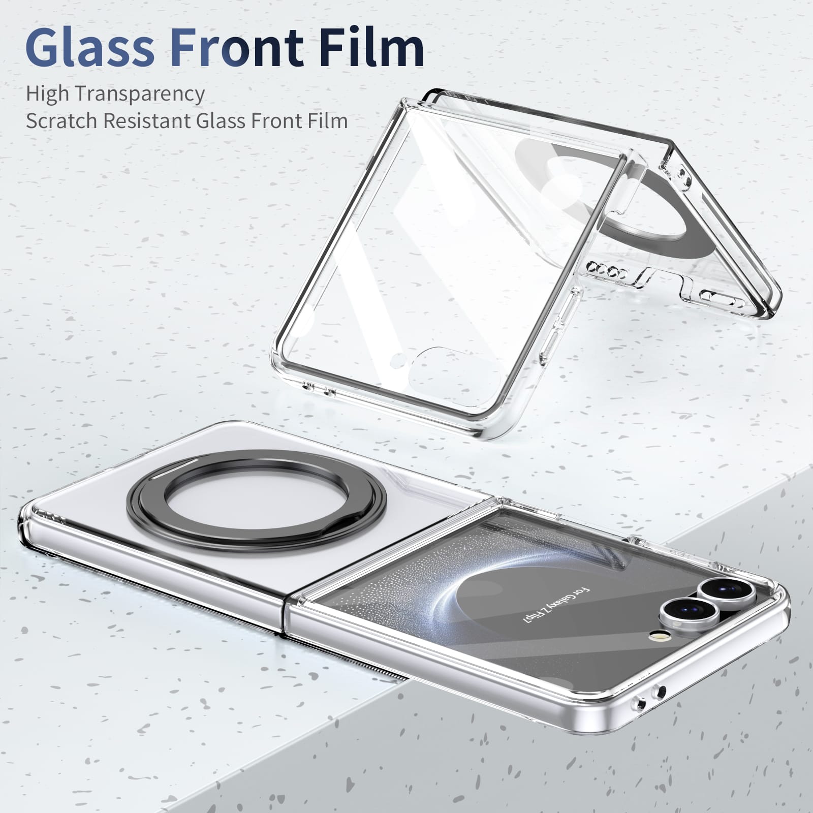 Galaxy Z Flip 7 Magsafe Stand Case [Black]