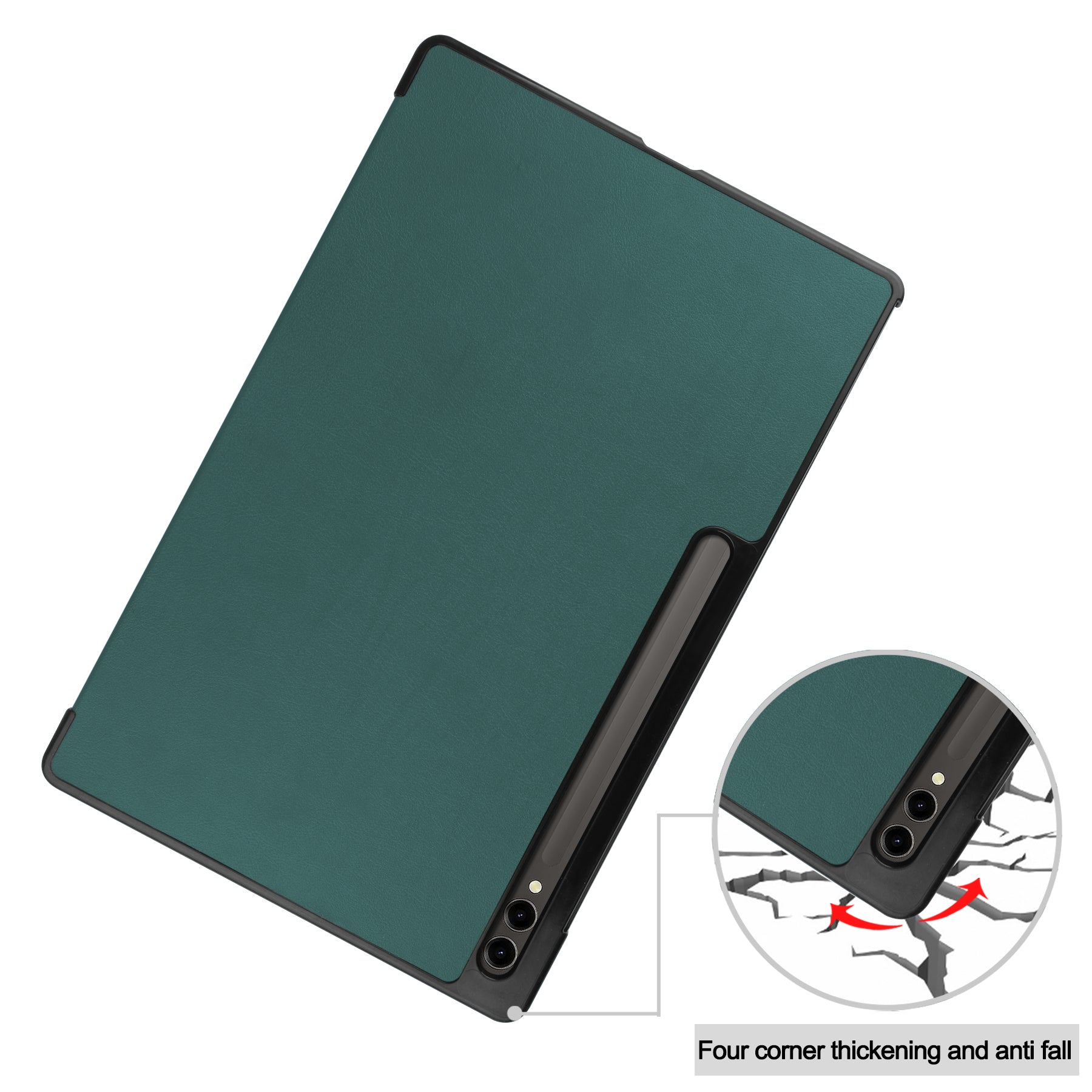 Galaxy Tab S10 Ultra X920 Tri-fold Pu Case [Teal]